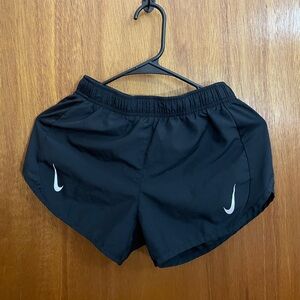 Nike Dri Fit Run Shorts Double Swoosh, Black, XS